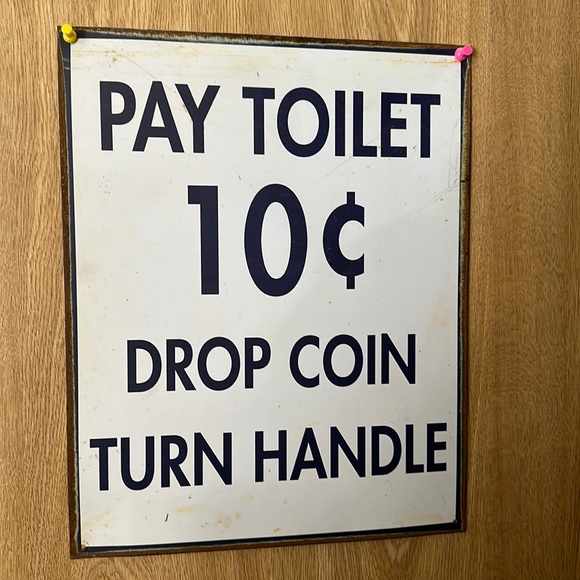 Other - Metal sign